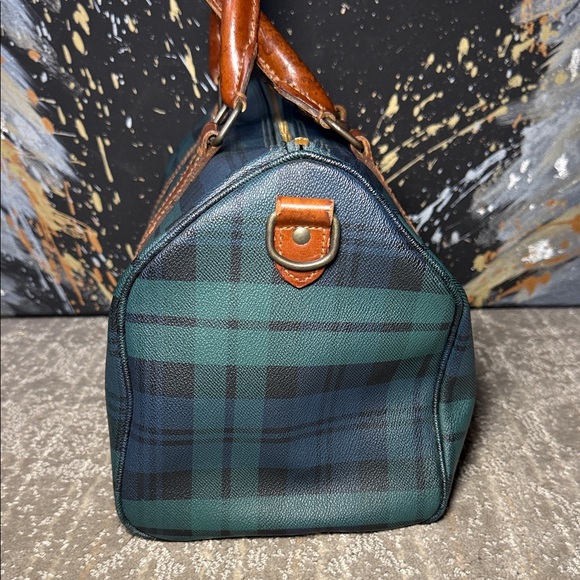 Polo by Ralph Lauren Tartan Blackwatch Boston with Leather Trim - Picture 6 of 13